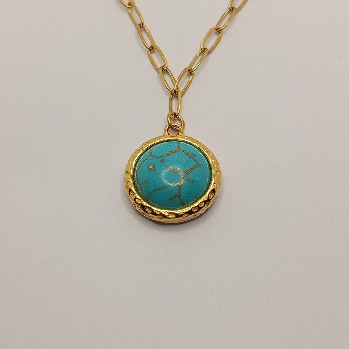 Gold With Blue Stones