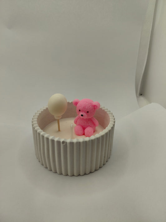 Χειροποίητες Μπομπονιέρες Αρκουδάκι με μπαλόνι